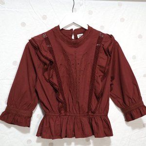 Aritzia Sunday Best Britta Blouse
